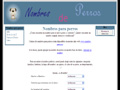 Nombres perros